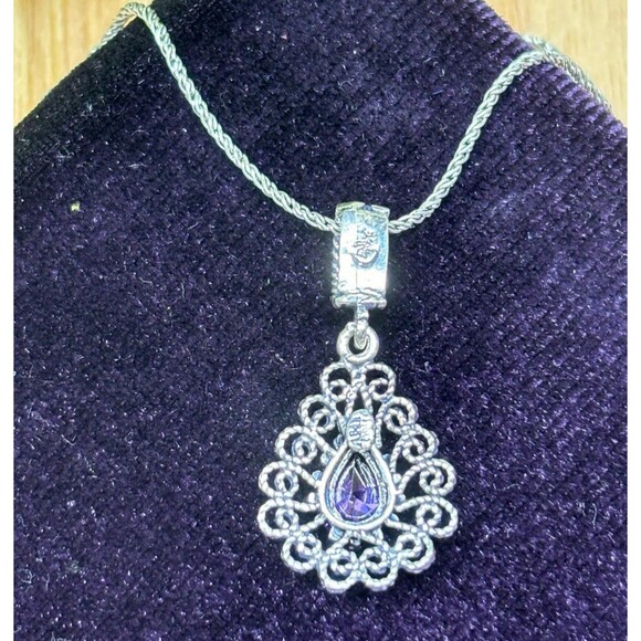 925 Sterling Silver Turkish Filigree Wedding Jewelry Set for Women, HandmadeGift - Picture 8 of 8